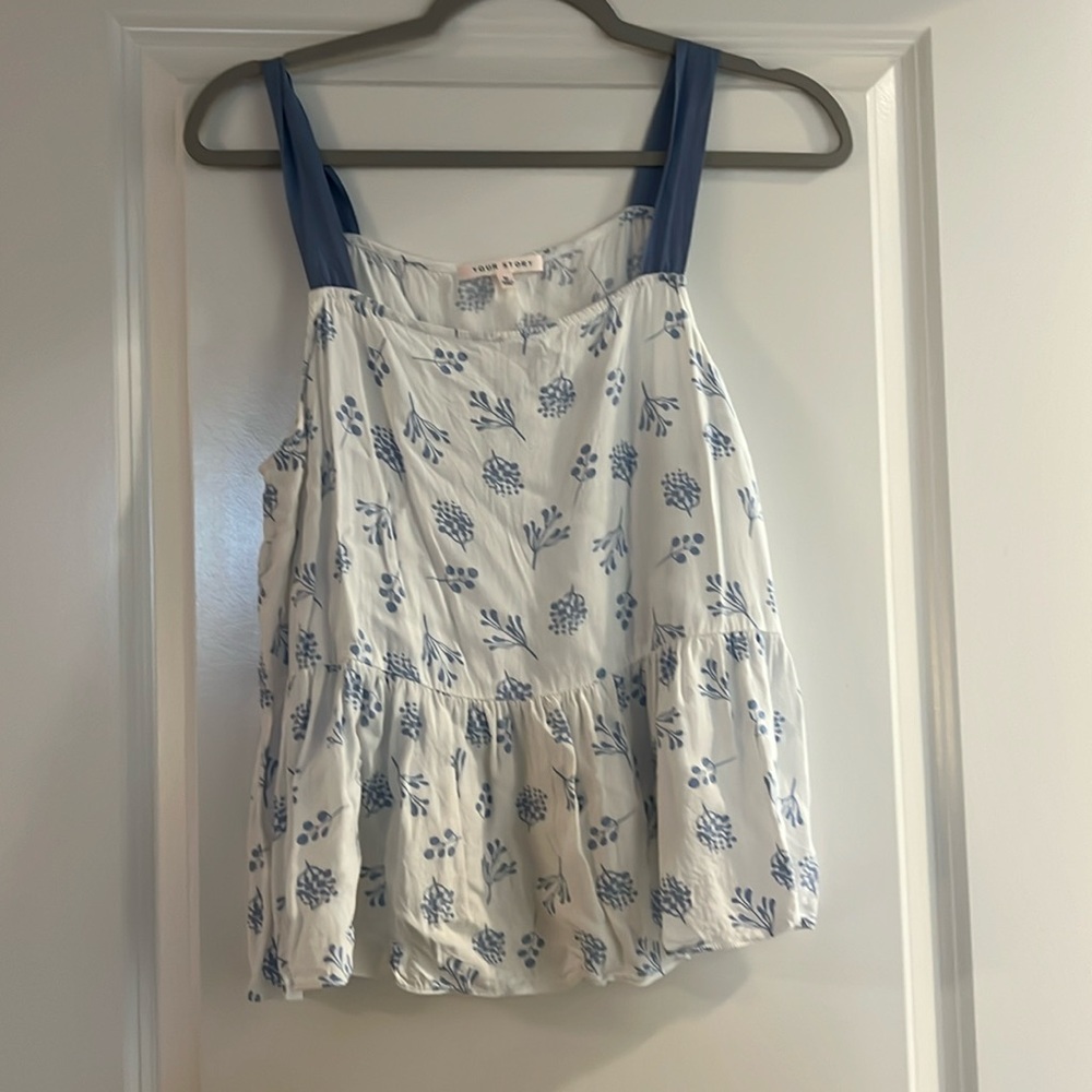 Peplum Tank Top